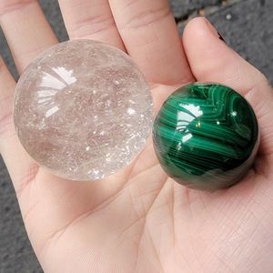 Malachite & Clear Quartz